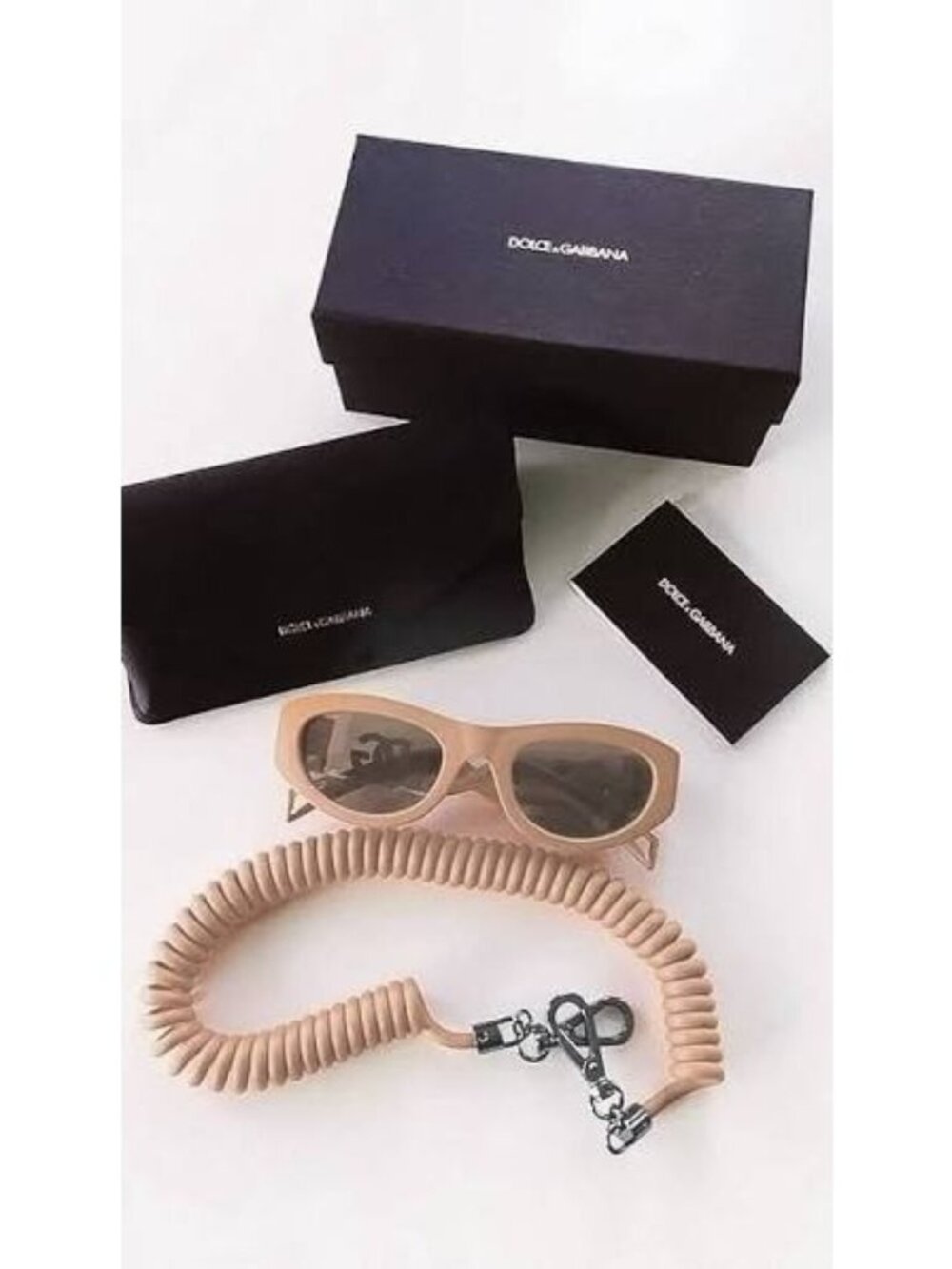 New Dolce&Gabbana Beige Sunglasses DG6174 329273 Beige